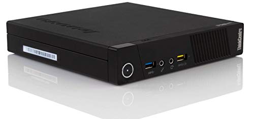 Lenovo ThinkCentre M93P Tiny Desktop, Intel Core i5-4570T, 8GB RAM, 256GB SSD, Windows 10 Pro 64-bit (Renewed)