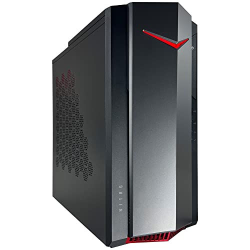 acer Nitro 50 N50 Gaming Desktop Computer - 12th Gen Intel Core i9-12900K 16-Core up to 5.2 GHz CPU, 32GB RAM, 512GB NVMe M.2 SSD, GeForce RTX 3060Ti 8GB GDDR6 GPU, Intel Wi-Fi 6, Windows 11 Pro
