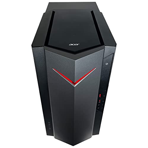 acer Nitro 50 N50 Gaming Desktop Computer - 12th Gen Intel Core i9-12900K 16-Core up to 5.2 GHz CPU, 16GB RAM, 2TB NVMe M.2 SSD, GeForce RTX 3060Ti 8GB GDDR6 GPU, Intel Wi-Fi 6, Windows 11 Pro