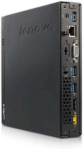 Lenovo ThinkCentre M93P Tiny Desktop, Intel Core i5-4570T, 8GB RAM, 256GB SSD, Windows 10 Pro 64-bit (Renewed)