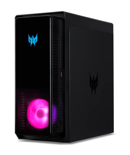 Acer Predator Orion 3000 PO3-650-UB91 Gaming Desktop 13th Gen Intel Core i5-13400F 10-Core NVIDIA GeForce RTX 3050 16GB DDR5 1TB PCIe Gen 4 SSD Intel Wi-Fi 6E Keyboard & Mouse