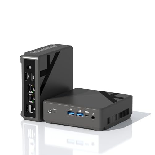 Mini Desktop PC, N100 Mini Desktop Computer NUC with Triple 4K Display, Dual Gigabit Ethernet, 16GB RAM, 512GB SSD, Wi-Fi 6, Bluetooth 5.2,Mini Computers PC for Business, Designers, Home Theater