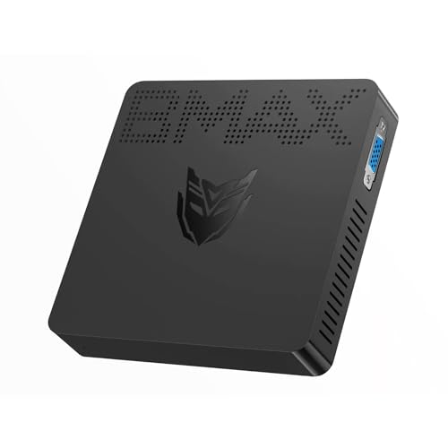 Bmax B1 Pro Mini PC Intel N4000(up to 2.6GHz) 8GB LPDDR4/128GB eMMC Micro Computer WiFi5 HDMI/VGA 4K HD 2.4GHz/5GHz Dual WiFi BT4.2 Mini Computer
