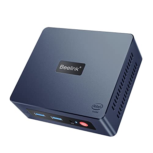Beelink New 11 Generation Intel N5095 Processor (up to 2.9GHZ), Mini PC,Mini Computer with 8GB DDR4 RAM/ 256GB M.2 SATA SSD, Supports Extended HDD & SSD/4K 60FPS/Dual HDMI/ WiFi5 /BT5.0