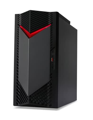 Acer Nitro 50 Gaming PC, Intel Core i5-13400F Processor, NVIDIA GeForce GTX 1650 Graphics, 8GB DDR4 Memory, 512GB SSD, Windows 11 Home