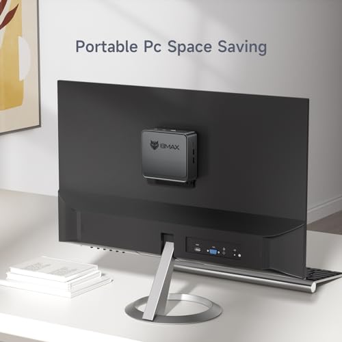 Bmax B3 Mini PC 256GB SSD 8GB DDR4, Intel 11th Gen N5095 Processor (up to 2.9GHz) 4C/4T, Auto Power On Win 11 Pro Mini Desktop Computer WiFi/BT/HDMIx2 Support 4K Dual Screen Display, Wake On LAN