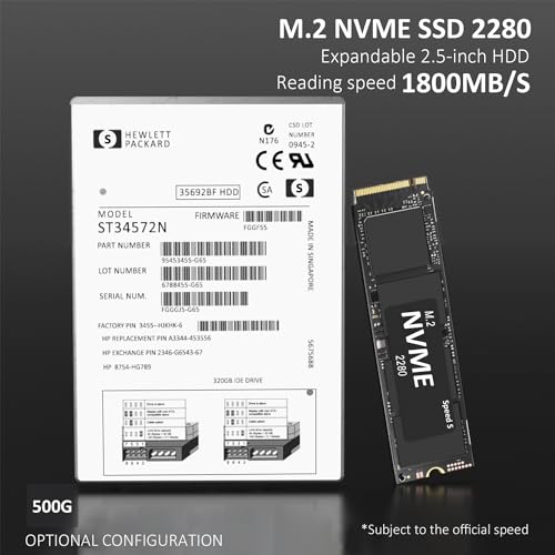 Mini PC Intel Coffee Lake i3-8109U(Up to 3.6GHz) 16GB DDR4 3200MHz 500GB SSD Dual HDMI, WiFi 5+BT4.2, USB3.0 * 4