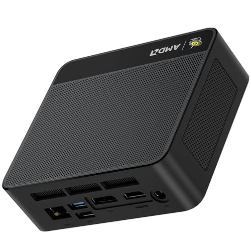 Beelink SER5 Mini PC Ryzen 5 5560U 6C/12T 8MB Cache, 8GB RAM 500GB NVME SSD, 4K Triple Display HDMI&DP&USB-C AUTO Power ON, WOL, PXE, Micro pc Gaming Computer
