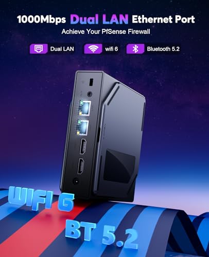 ACEMAGIC S1 Mini PC Dual Nic with DIY LCD Display, N95 CPU(up to 3.4 GHz), Mini Computers 16GB RAM 1TB ROM 20W TDP, Mini Desktop Computer PC,Micro PC Tower Support 4K HD/WiFi6/BT5.2