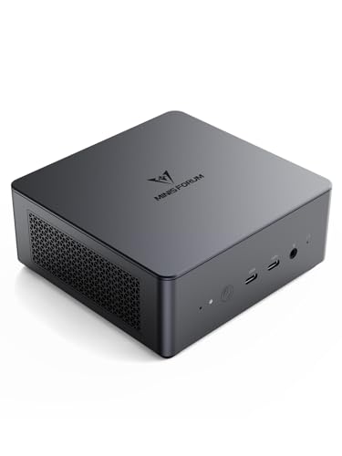 MINISFORUM Venus UM790 Pro Mini PC AMD Ryzen 9 7940HS up to 5.2 GHz 64GB DDR5 1TB SSD with AMD Radeon 780M, 4X USB3.2, 2X USB4, 2xHDMI 2.1, 2X PCIe4.0, Wi-Fi 6E/BT5.3, RJ45 2.5 G