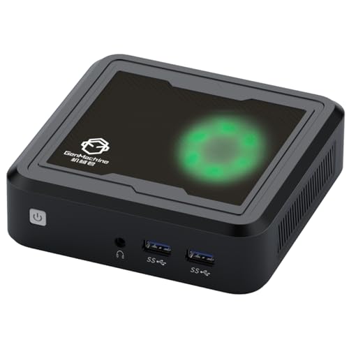 GenMachine Mini PC: Ryzen 7, 16GB RAM, 4K Support