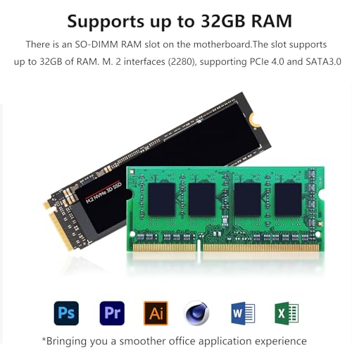 FUNYET Mini Gaming PC - Intel 12th Gen, 4K Support