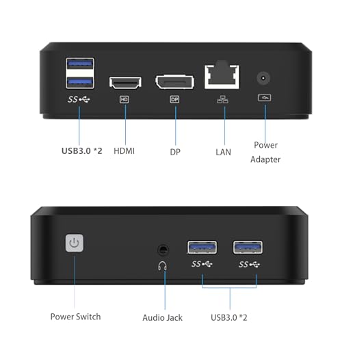 GenMachine Mini PC: Ryzen 7, 16GB RAM, 4K Support