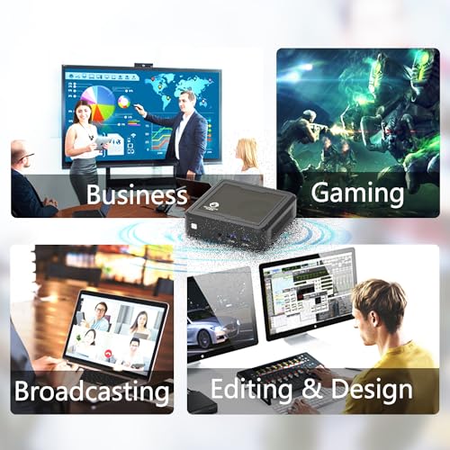 GenMachine Mini PC: Ryzen 7, 16GB RAM, 4K Support