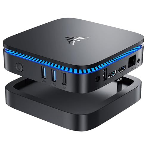 KAMRUI AK1 Plus Mini PC - Windows 11, 4K Support
