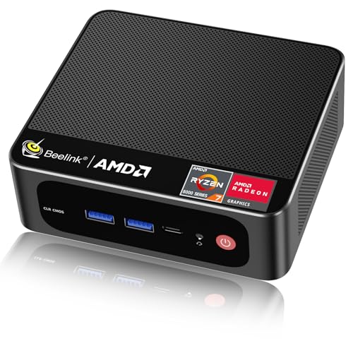 Beelink Mini PC AMD Ryzen 7, 16GB RAM, 1TB SSD