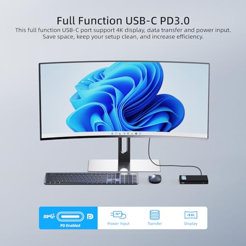MeLE Mini PC Quieter 4C - 12th Gen N100, Fanless PC, 16GB RAM, 512GB ROM, Windows 11 Pro, 2.4/5G Wi-Fi, Full-Functional USB-C, 4K Triple Display Desktop PC on Home, Office, Education, Astrophotography