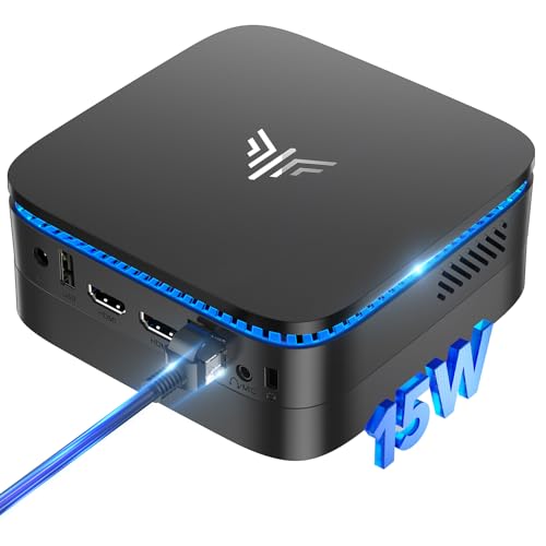KAMRUI AK1 Plus Mini PC - 16GB RAM, 512GB SSD