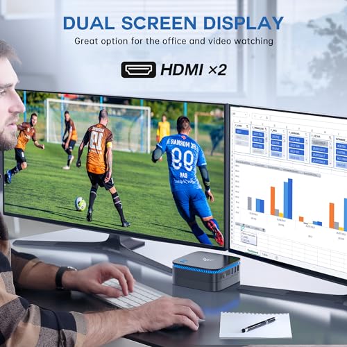 KAMRUI AK1 Plus Mini PC - 16GB RAM, 512GB SSD