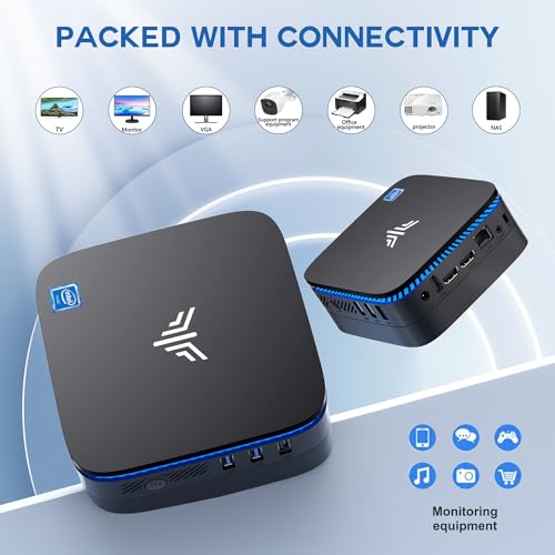 KAMRUI AK1 Plus Mini PC - 16GB RAM, 512GB SSD
