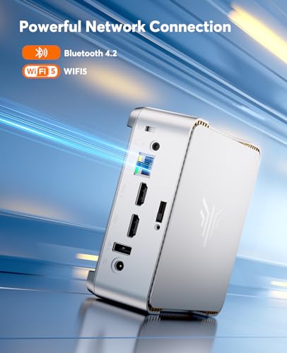 KAMRUI GK3Plus Mini PC - 4K, WiFi 5, Windows 11