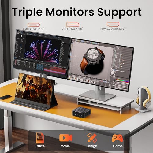 Beelink SER6 Mini Gaming PC, Ryzen 9, 32GB RAM