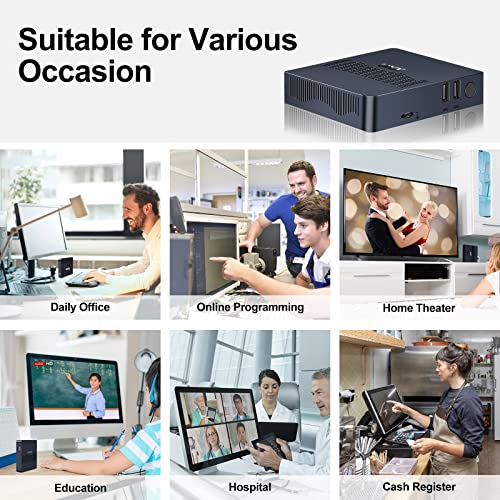 UXX Mini PC: Expandable Storage, Dual Display Support