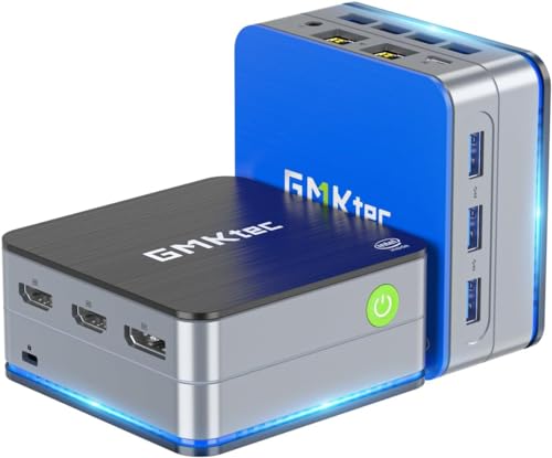 GMKtec Mini PC: Intel N100, 12GB RAM, 4K Triple Display