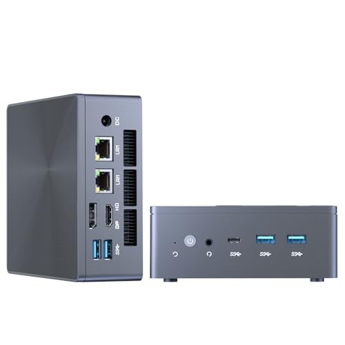 Compact Intel Quad-Core Mini PC with WiFi 6