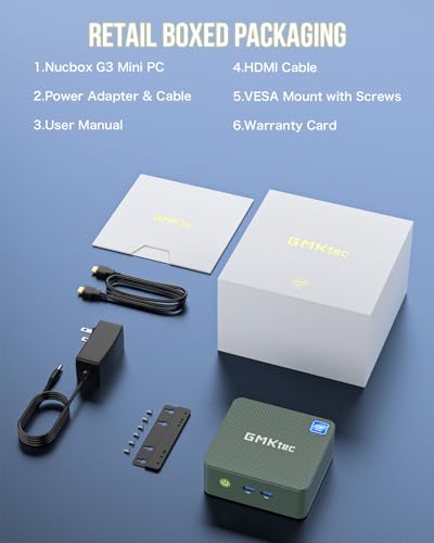 GMKtec Mini PC N100: 16GB RAM, 1TB SSD