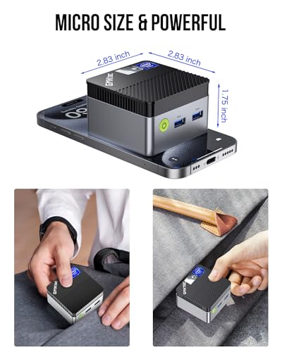 GMKtec Mini PC N97 - Windows 11 Pro, 12GB DDR5