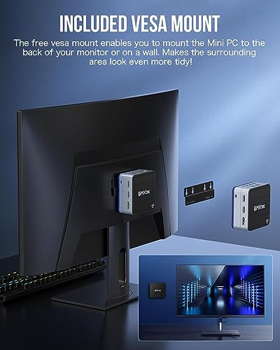 GMKtec Mini PC: Intel N100, 12GB RAM, 4K Triple Display