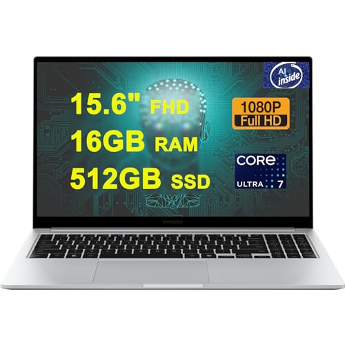 SAMSUNG Galaxy Book 4 AI Laptop 15.6" FHD