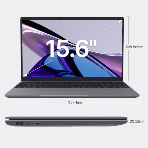 ApoloMedia 15.6" FHD Laptop with 12GB RAM