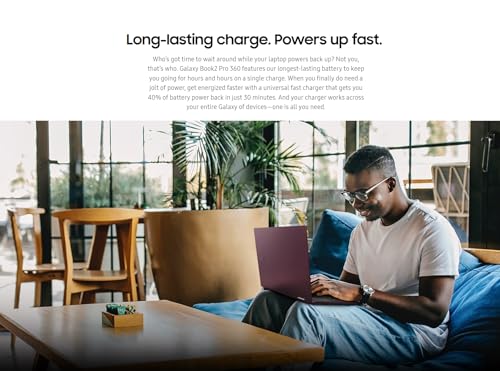 Samsung Galaxy Book2 Pro 360 15.6” Touchscreen Laptop