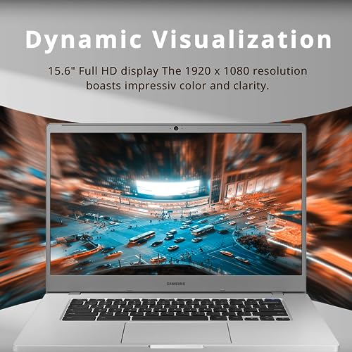 SAMSUNG 4+ Chromebook 15.6" FHD Laptop