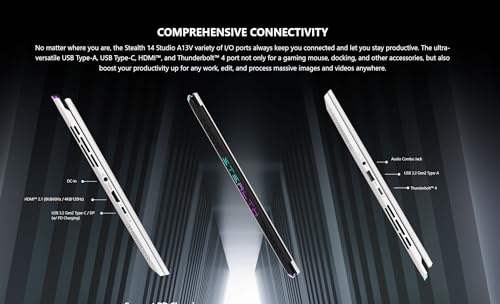 MSI Stealth 14 Gaming Laptop - i7, RTX 4060