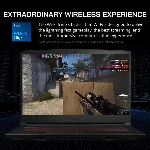 MSI GF63 Gaming Laptop with RTX 2050 and 64GB RAM