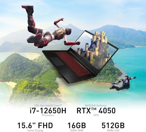 MSI GF63 Gaming Laptop - Intel i7, RTX 4050