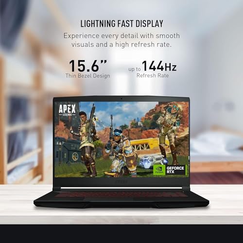 MSI GF63 Gaming Laptop - Intel i7, RTX 4050