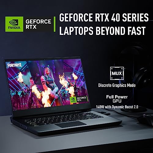 MSI Alpha 17: Ryzen 9, RTX 4070, QHD Display