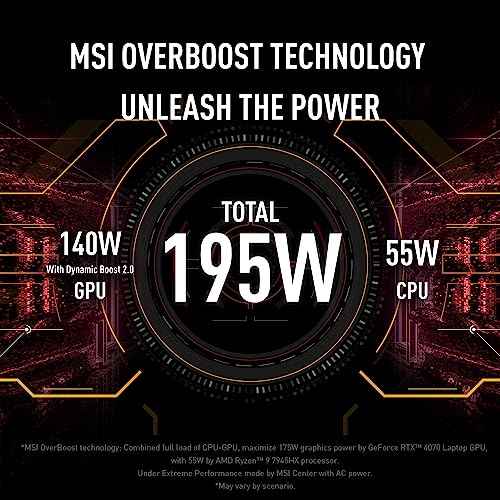 MSI Alpha 17: Ryzen 9, RTX 4070, QHD Display