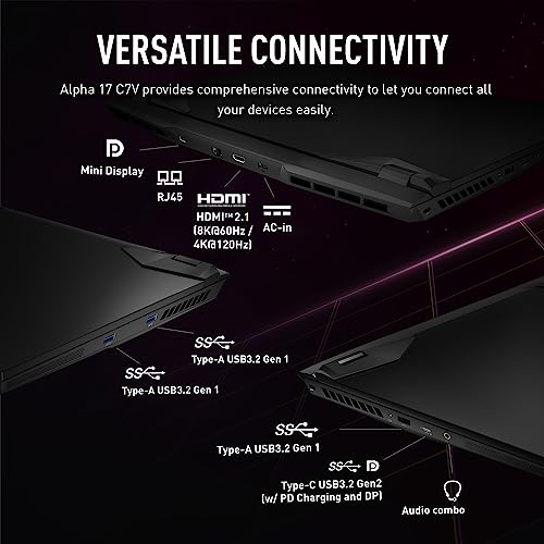 MSI Alpha 17: Ryzen 9, RTX 4070, QHD Display