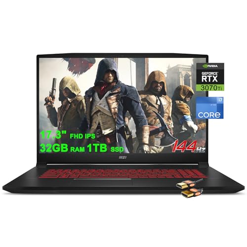 MSI Katana GF76 17.3" Gaming Laptop - RTX 3070 Ti