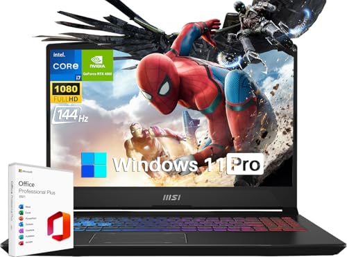 MSI Pulse 15 Gaming Laptop - Intel i7, RTX 4060
