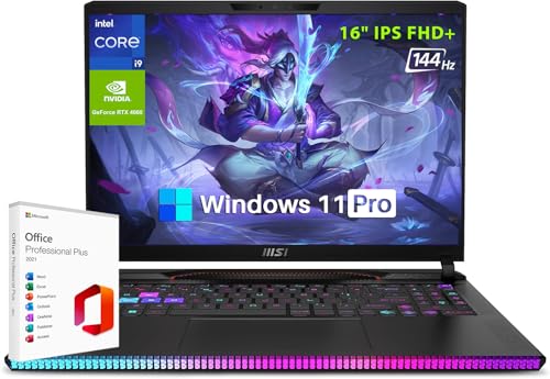 MSI Raider GE68HX 16" FHD Gaming Laptop