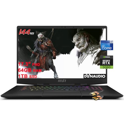 MSI Stealth GS77 17.3" Gaming Laptop, i9, RTX 3060