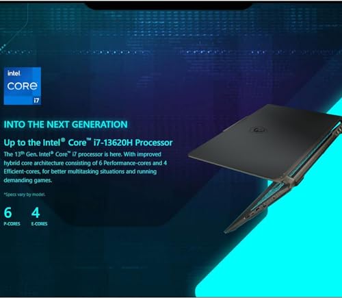 MSI Cyborg 2024 Gaming Laptop 15.6" FHD Display