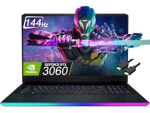 MSI GE76 Raider Gaming Laptop - i7, RTX 3060, 64GB