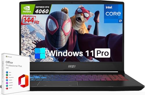 MSI Pulse 15 Gaming Laptop - Intel i7, RTX 4060